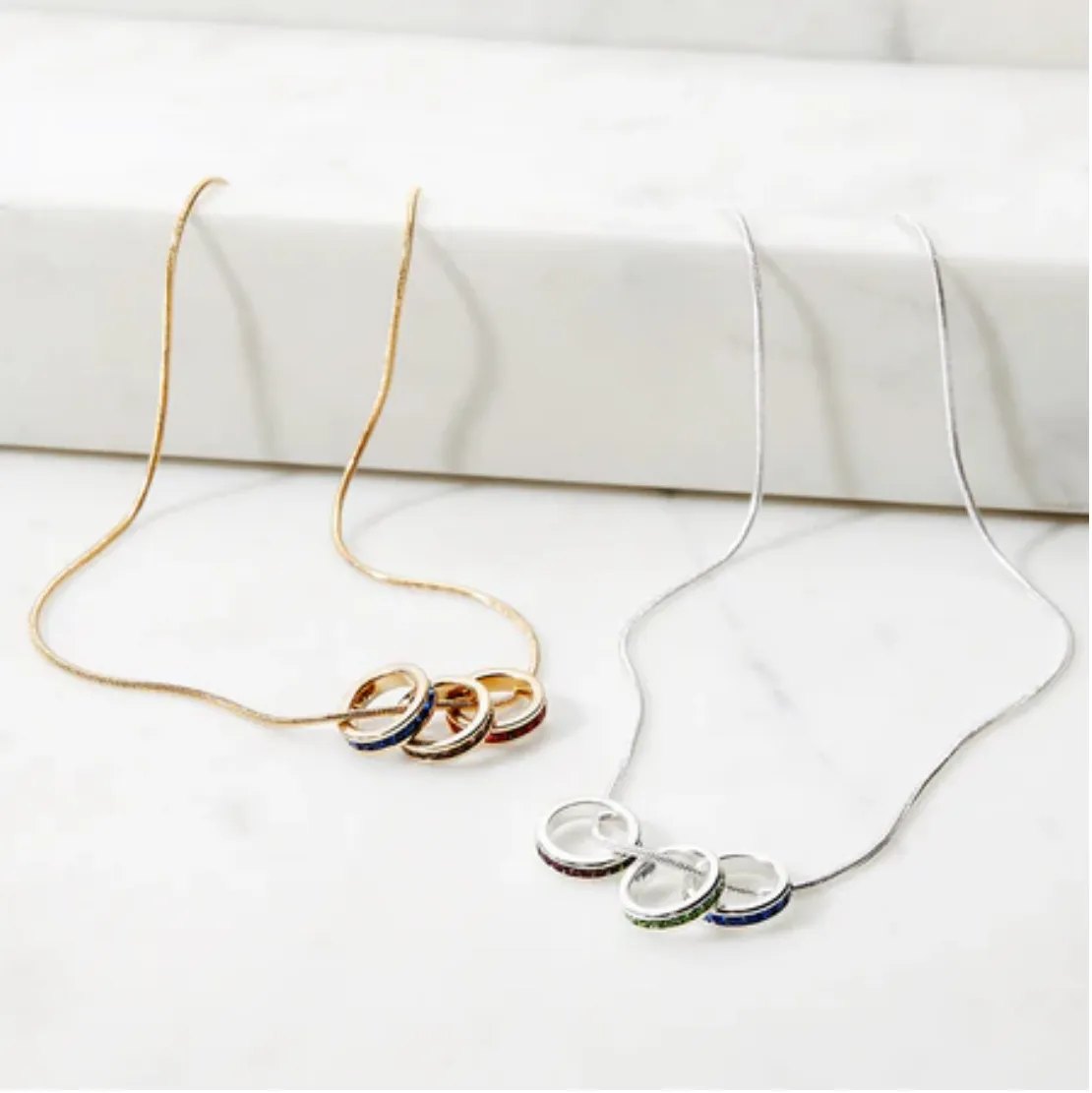 Eternity Necklace - Snake Chain