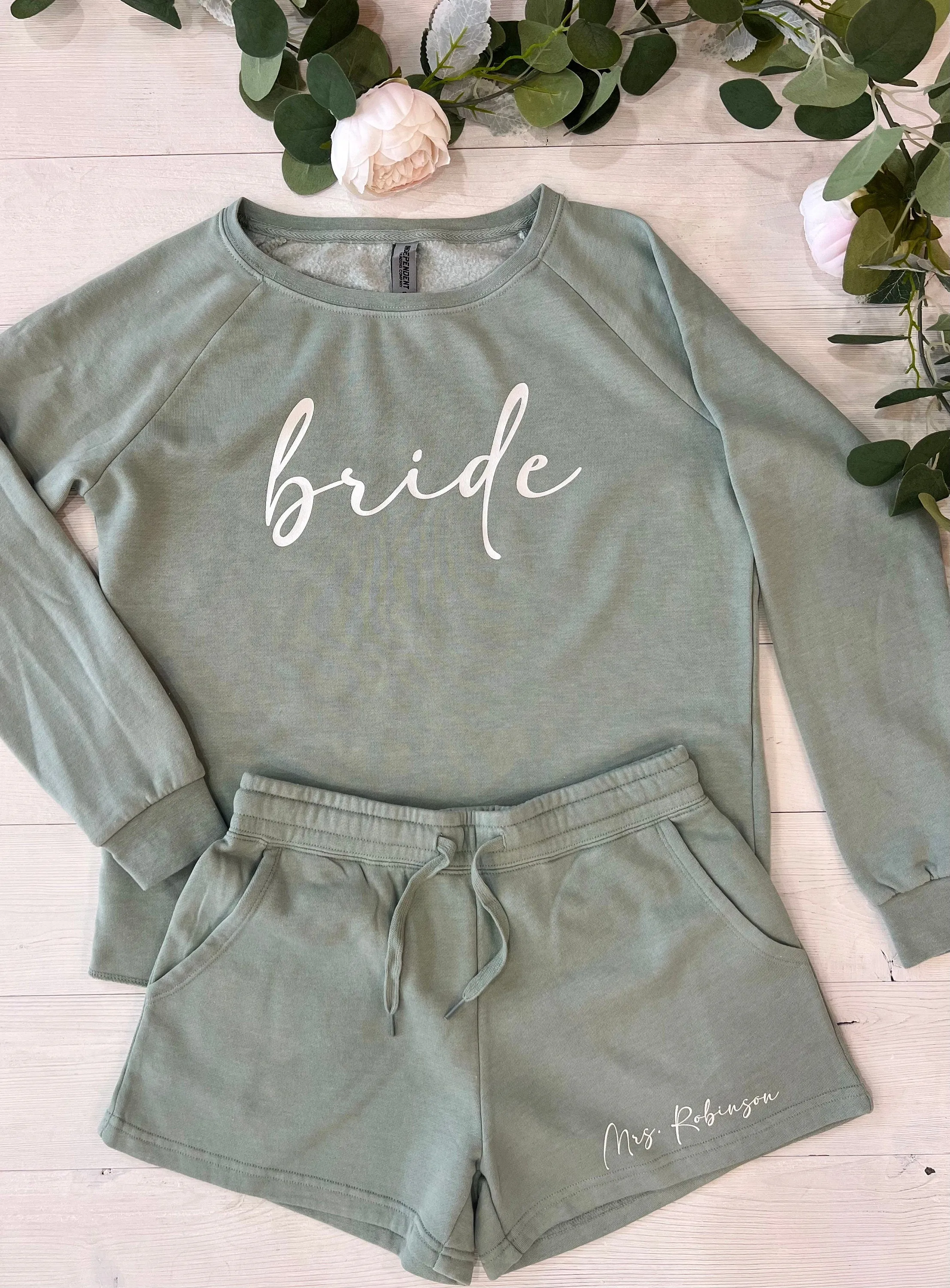 Matching Bride Sweatsuit