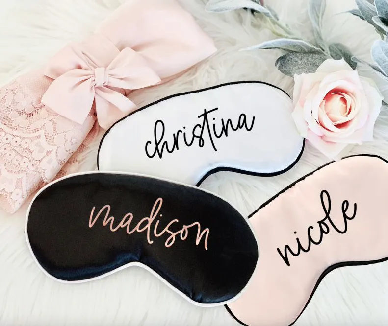 Personalized Name Eye Mask