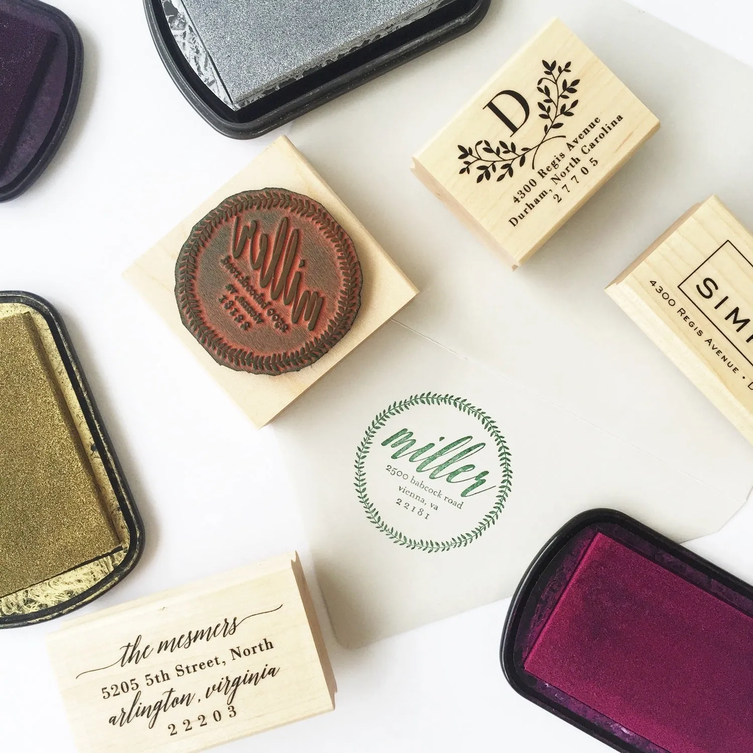 RETURN ADDRESS STAMP | STYLE #32
