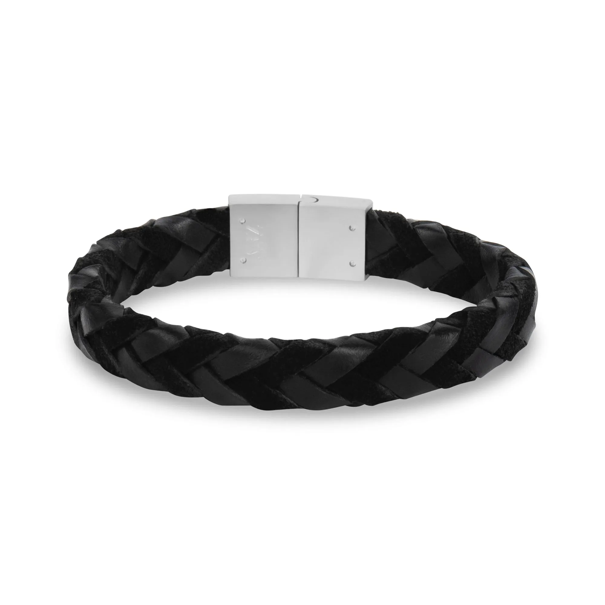 Suede & Smooth Leather Bracelet